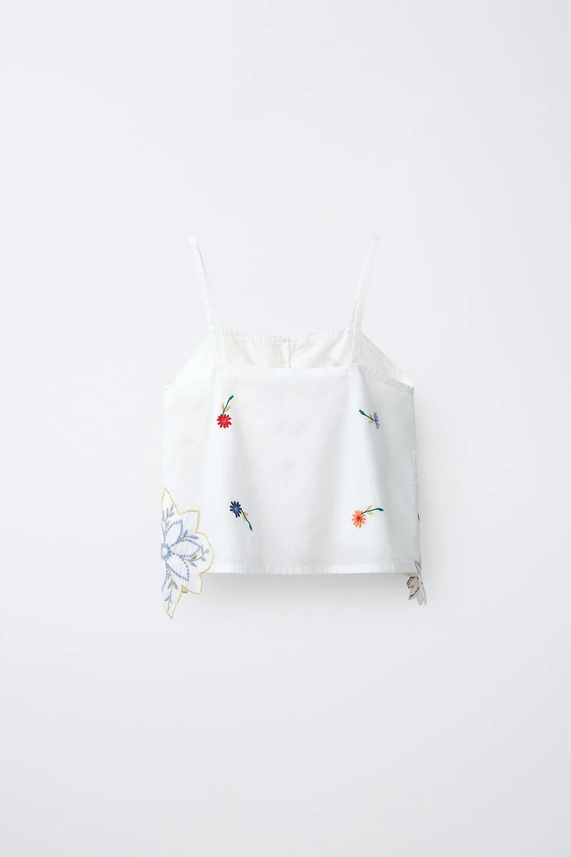TOP BRODERIES PATCHWORK