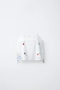 TOP BRODERIES PATCHWORK