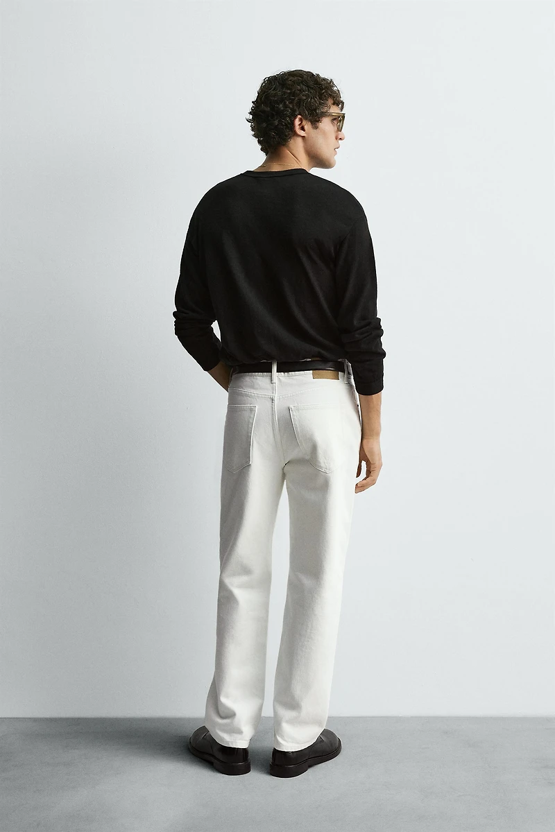 STRAIGHT ANKLE FIT JEANS