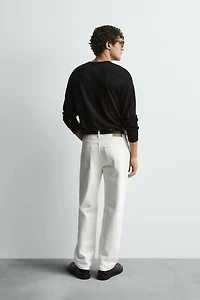 STRAIGHT ANKLE FIT JEANS