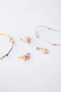 TWO-PACK OF INTERCHANGEABLE CHARM BRACELETS