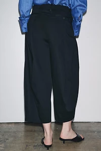ZW COLLECTION CROP BALLOON PANTS
