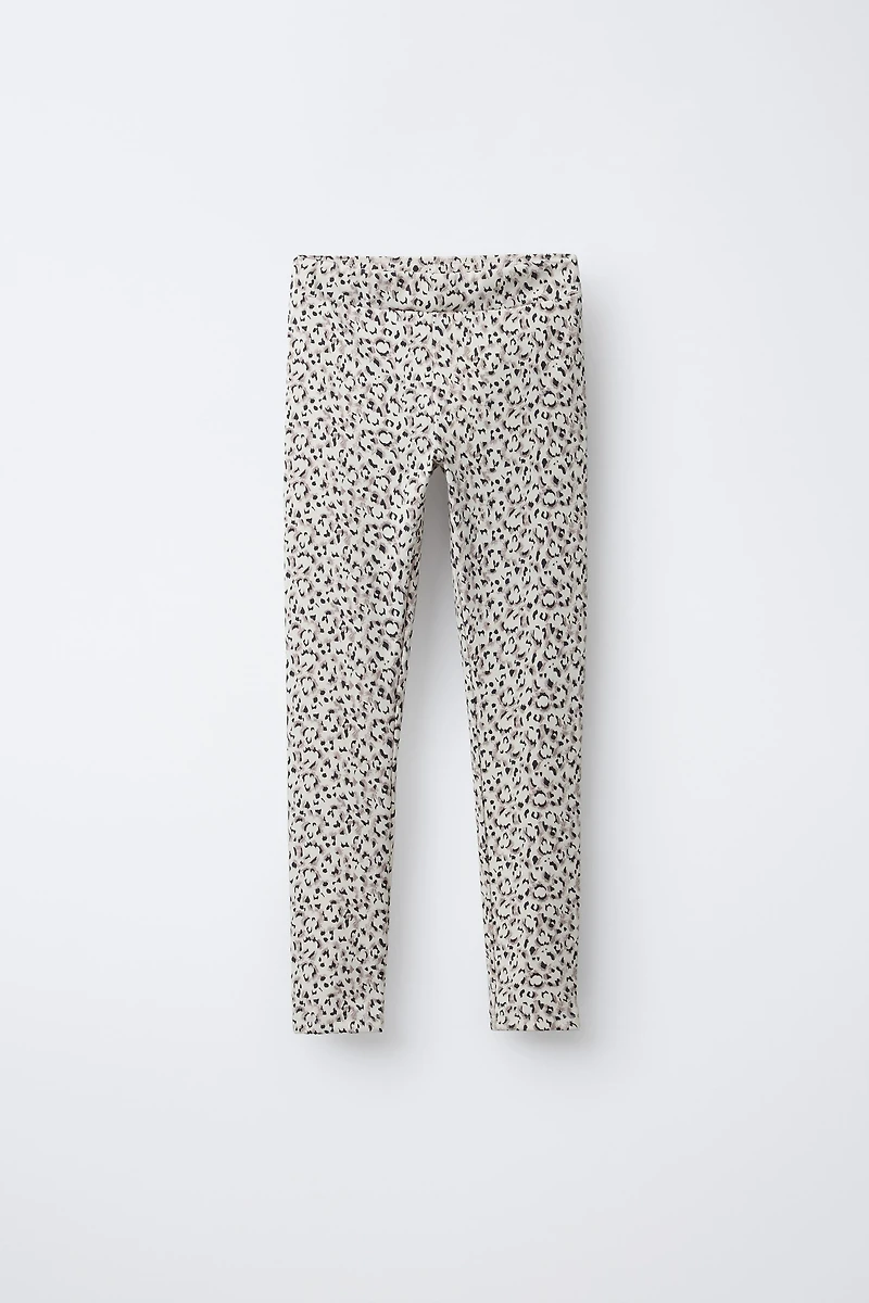 SPORTY ANIMAL PRINT LEGGINGS