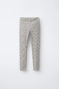 SPORTY ANIMAL PRINT LEGGINGS