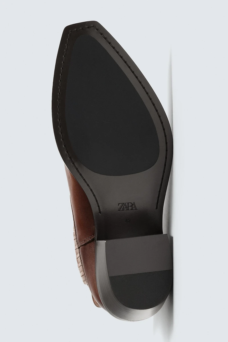 LIMITED EDITION LEATHER COWBOY BOOTS