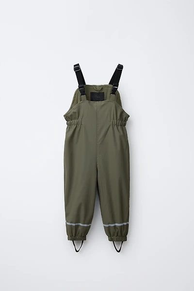 RUBBERIZED WATER-RESISTANT OVERALLS