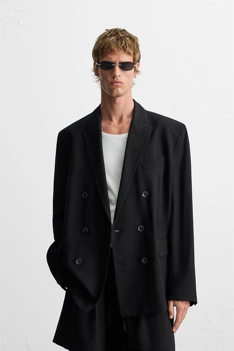 RELAXED FIT FLUID BLAZER