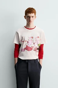 LOST BOYS PETER PAN HARRY LAMBERT FOR ZARA T-SHIRT