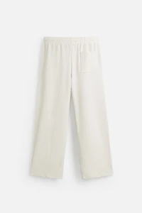 VERTICAL TEXTURED JOGGER PANTS