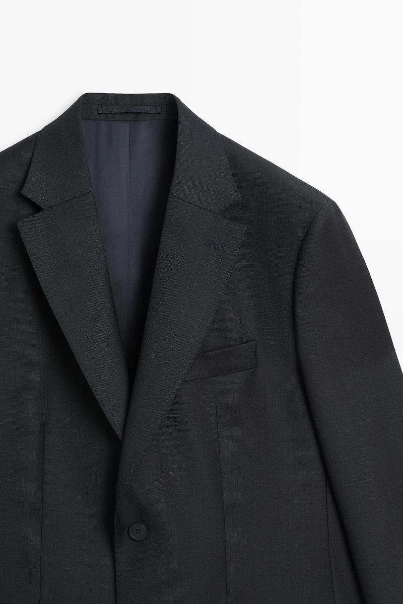 100% Wool Suit Blazer