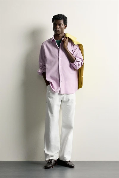 STRIPED REGULAR FIT SHIRT