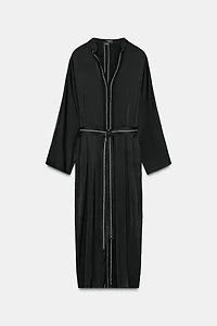 ZW COLLECTION TOPSTITCHED TUNIC DRESS