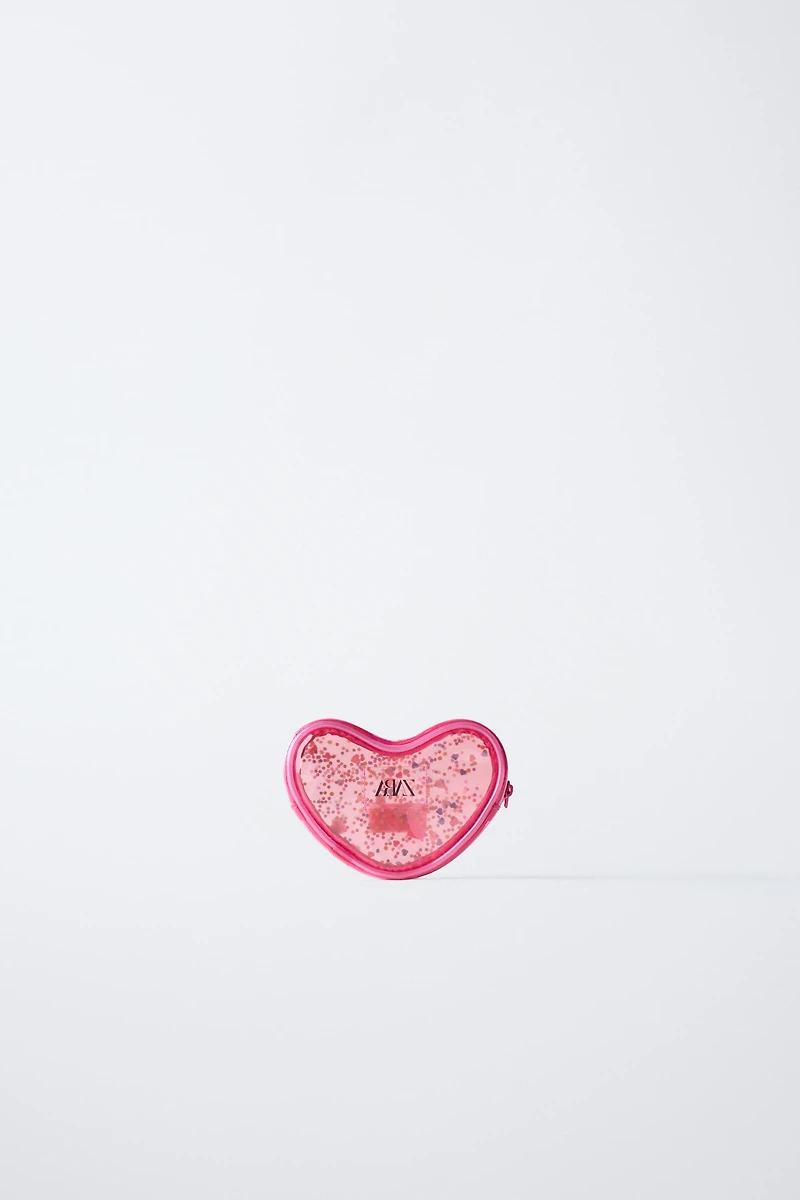 HEART VINYL WALLET