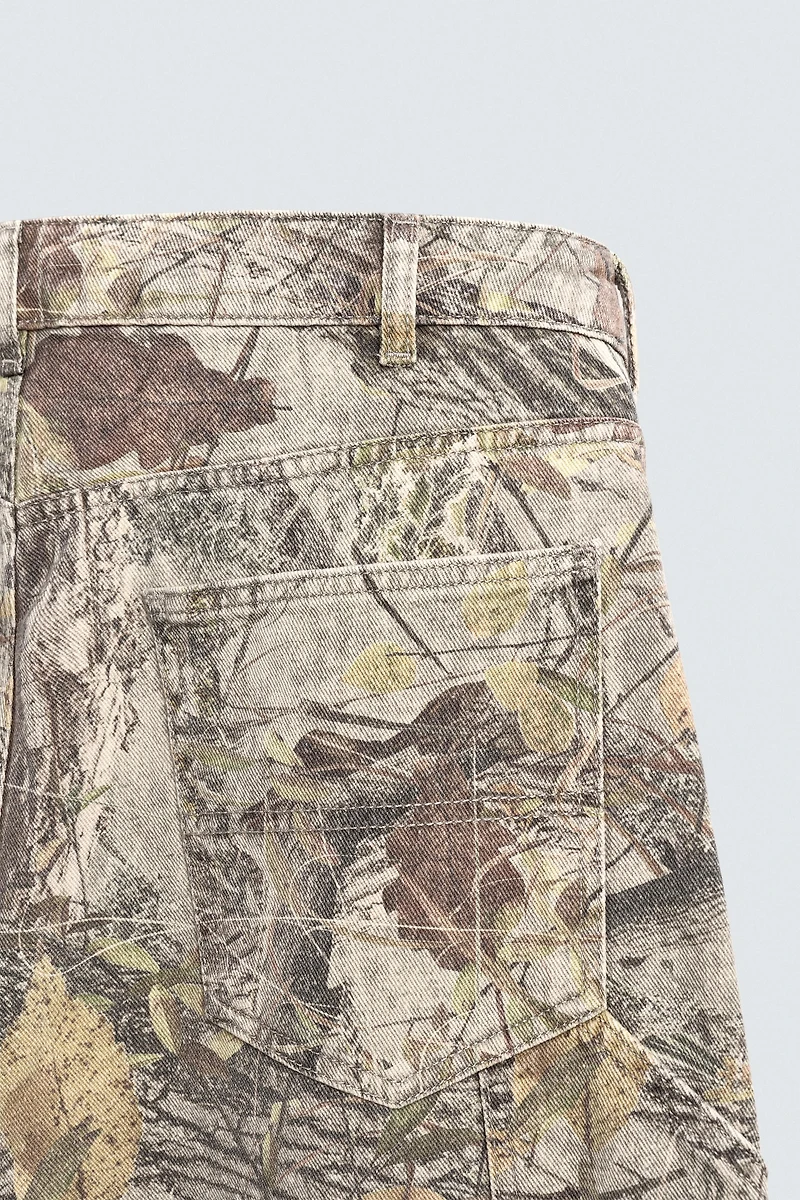 PANTALON COUVREUR IMPRIMÉ ABSTRAIT