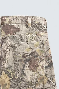 PANTALON COUVREUR IMPRIMÉ ABSTRAIT