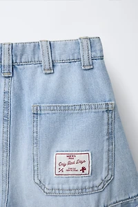 CARPENTER SHORTS WITH LABEL