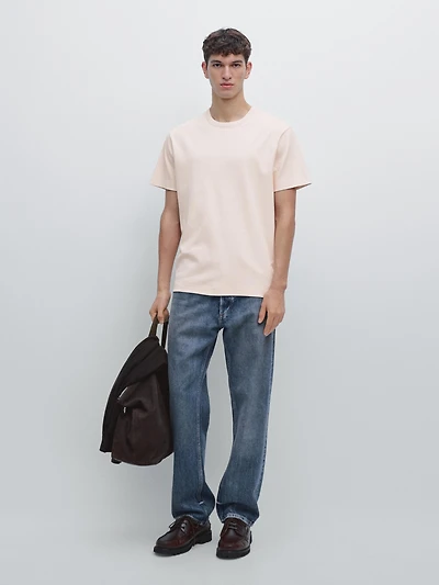 100% cotton short-sleeve T-shirt