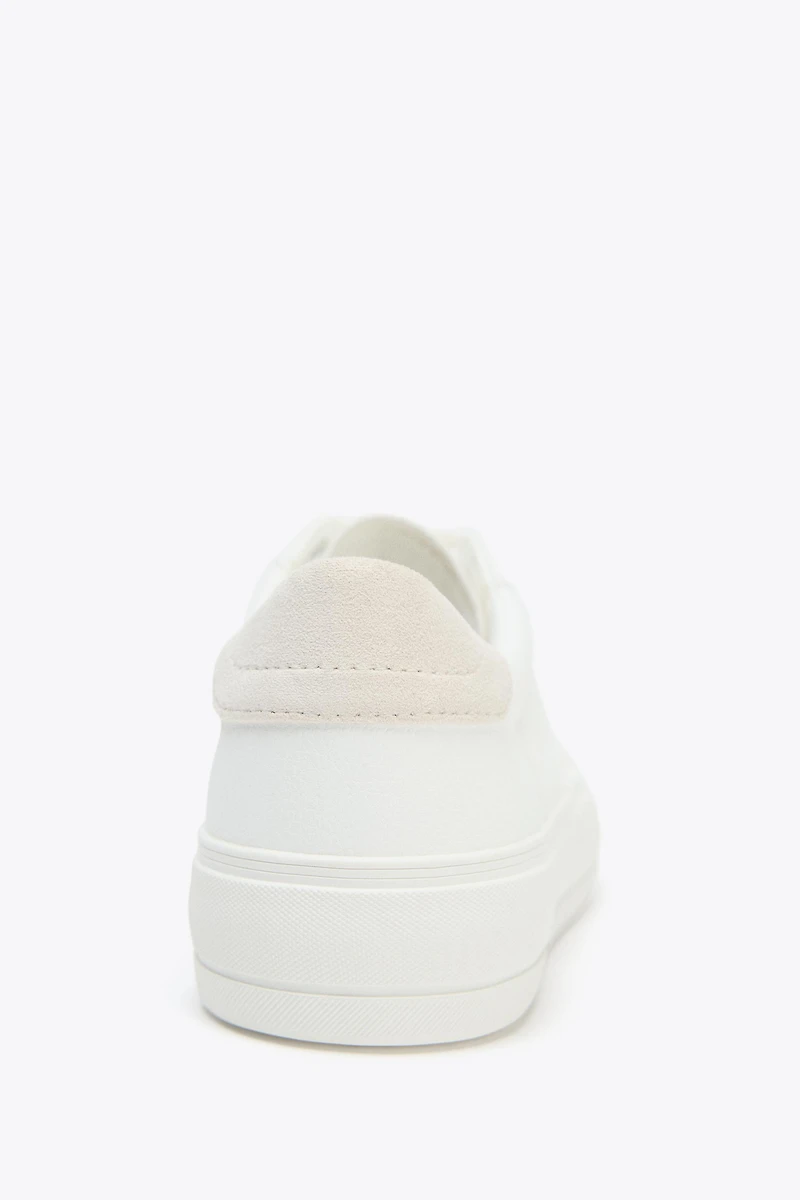 TOPSTITCHING DETAIL SNEAKERS