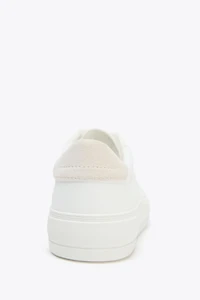 TOPSTITCHING DETAIL SNEAKERS