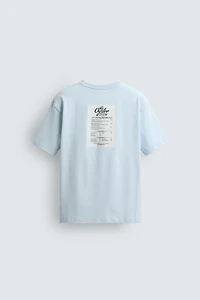 CONTRAST PRINT PATCH T-SHIRT