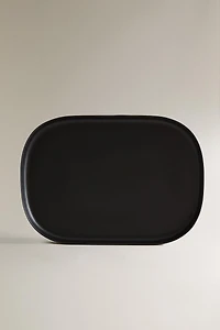 GRAND PLATEAU RÉSINE NOIR