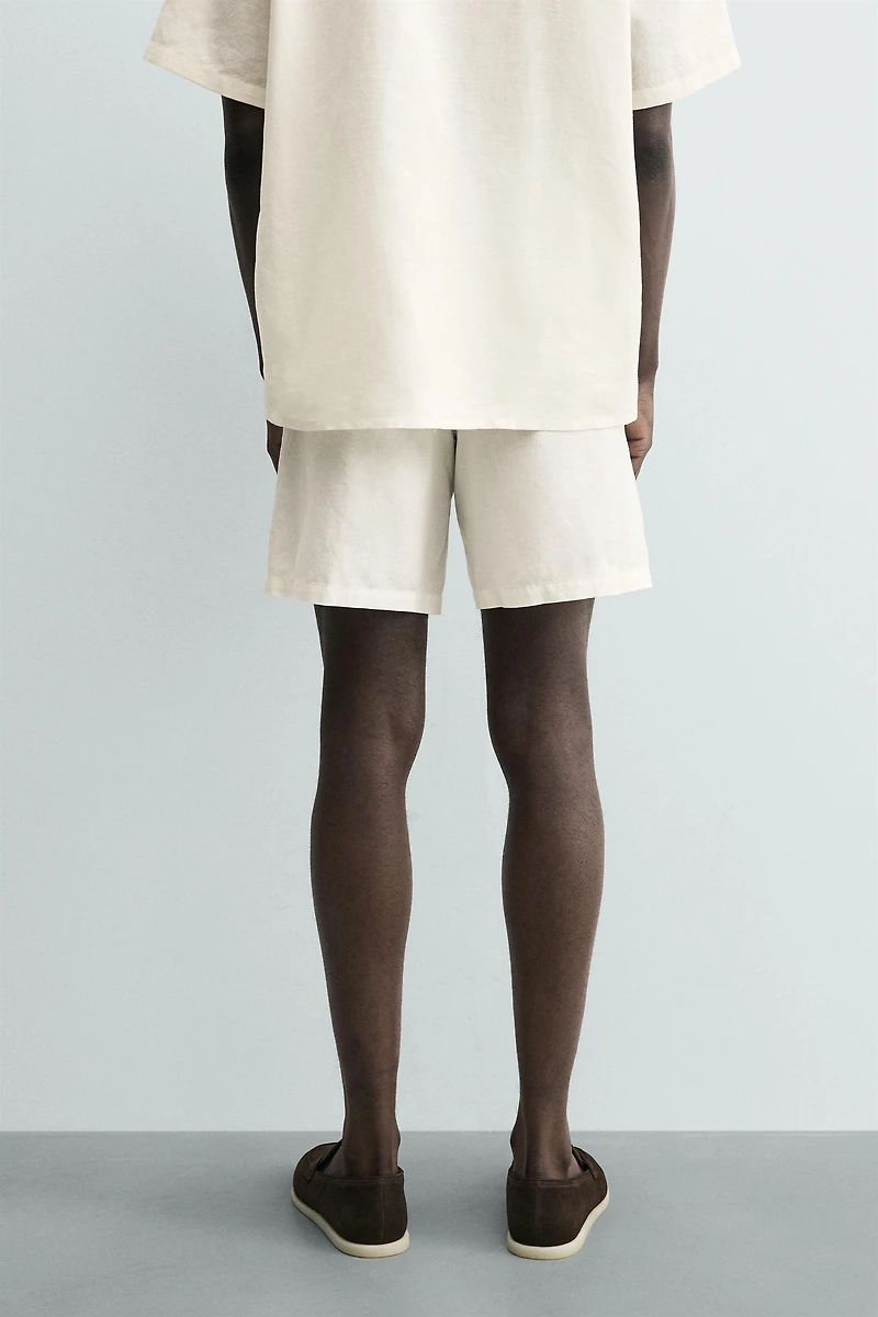 BERMUDA REGULAR FIT CHANVRE - COTON