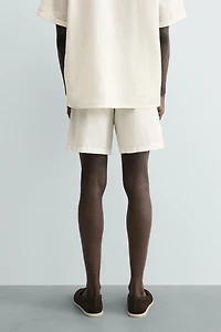 BERMUDA REGULAR FIT CHANVRE - COTON