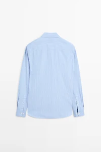100% cotton poplin regular fit shirt