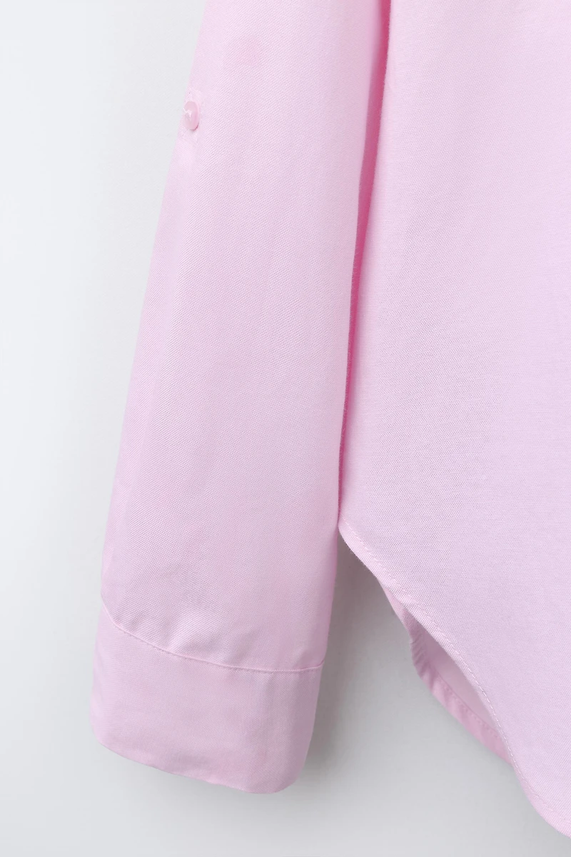 PACK CHEMISE OXFORD AVEC T-SHIRT STRASS