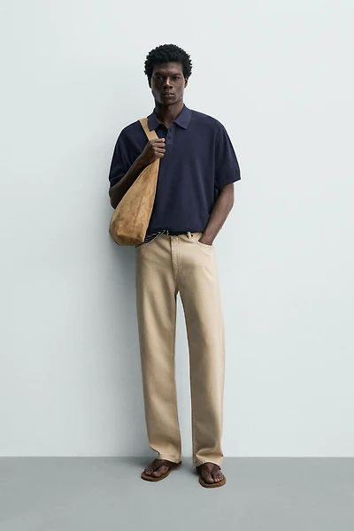 POLO REGULAR FIT EN PIQUÉ