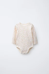 FLORAL PRINT CARDIGAN, BODYSUIT & LEGGING SET