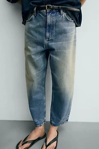 TAPERED WIDE FIT JEANS