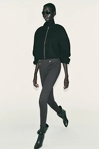 BUTTON LEGGINGS