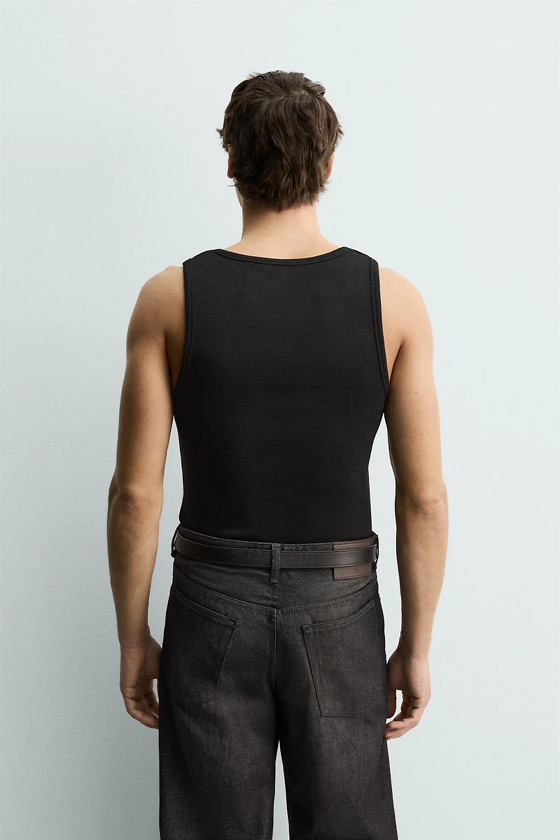 BASIC RIB TANK TOP