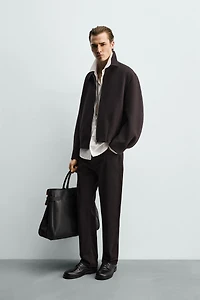 BOXY FIT WOOL JACKET