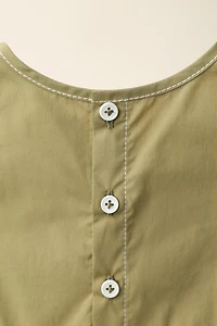 CONTRAST STITCH ROMPER CREATED BY CARAMEL LONDON X ZARA