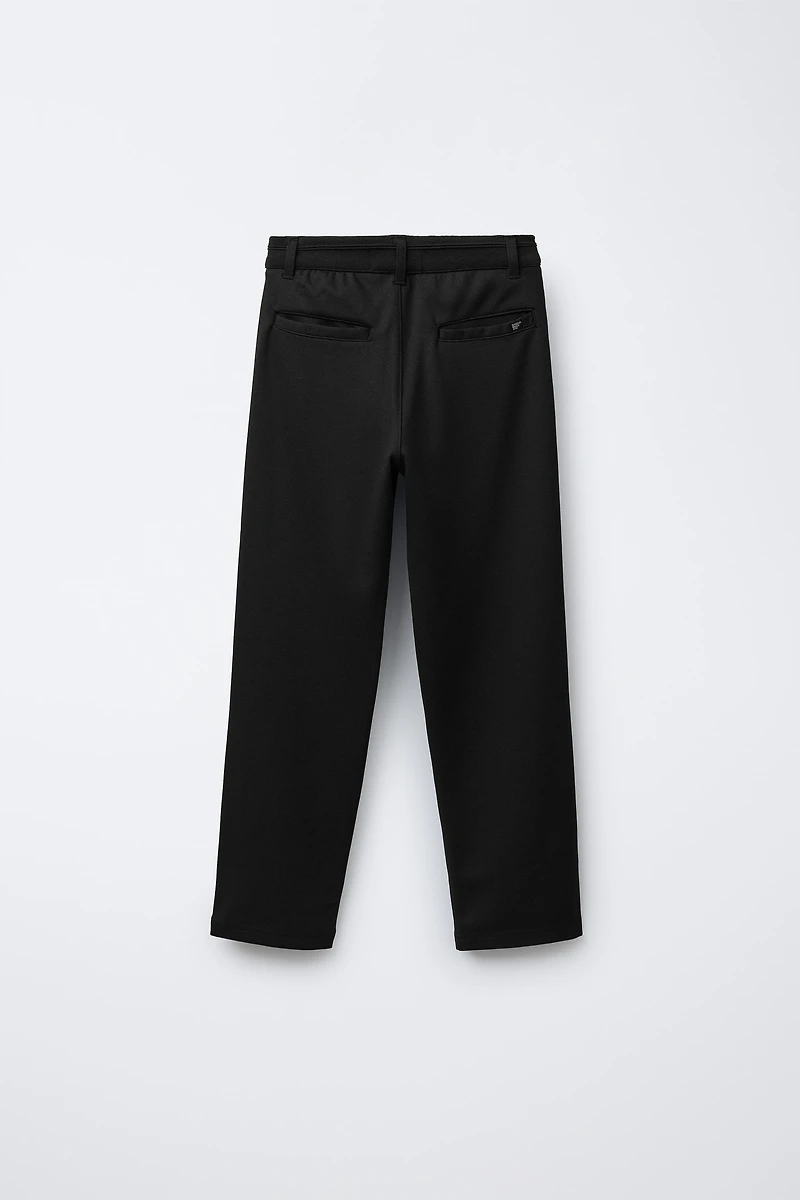 RIBBED WAIST PANTS