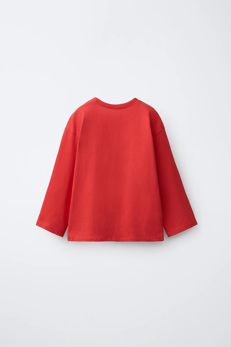 HEART PRINT T-SHIRT