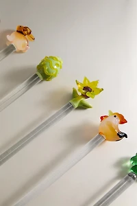 EASTER GLASS DESSERT SPOONS (PACK OF 6)