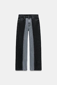 Z1975 WIDE LEG HIGH WAIST COMBINED JEANS