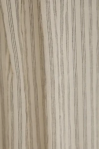 STRIPED CHIFFON CURTAIN