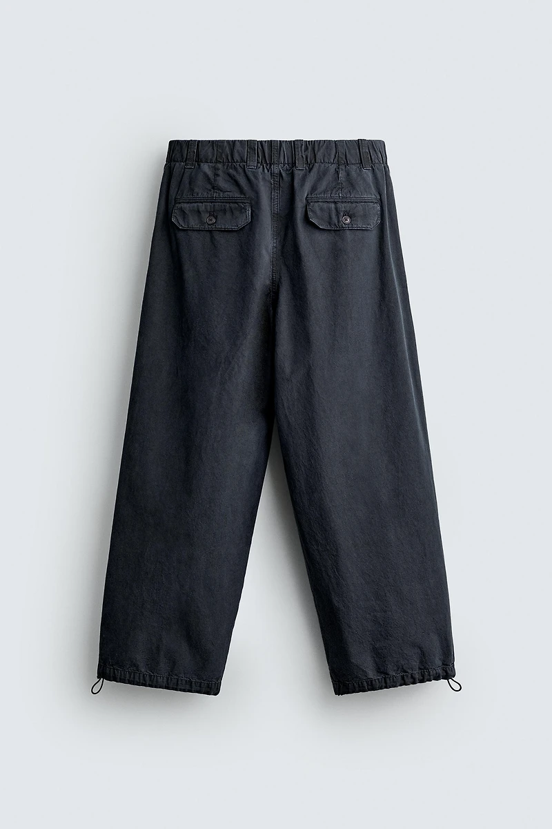 RELAXED FIT PARACHUTE PANTS