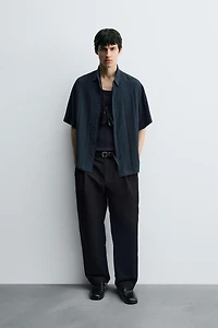 FLUID TEXTURED SHIRT