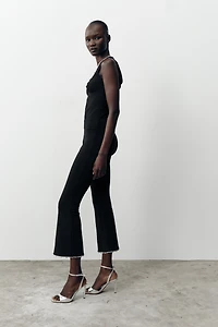 STRETCH TOP WITH METALLIC THREAD