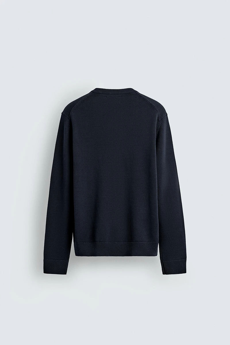 CARDIGAN REGULAR FIT COTON