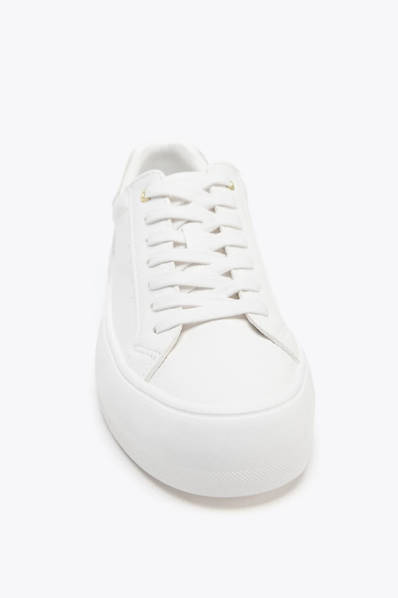 CONTRAST SNEAKERS