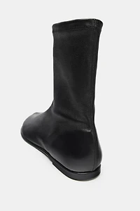 BOTTINES EN CUIR SOFT