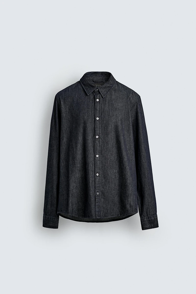 REGULAR FIT DENIM SHIRT