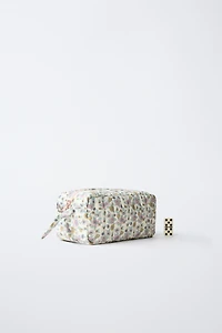 FLORAL TOILETRY BAG
