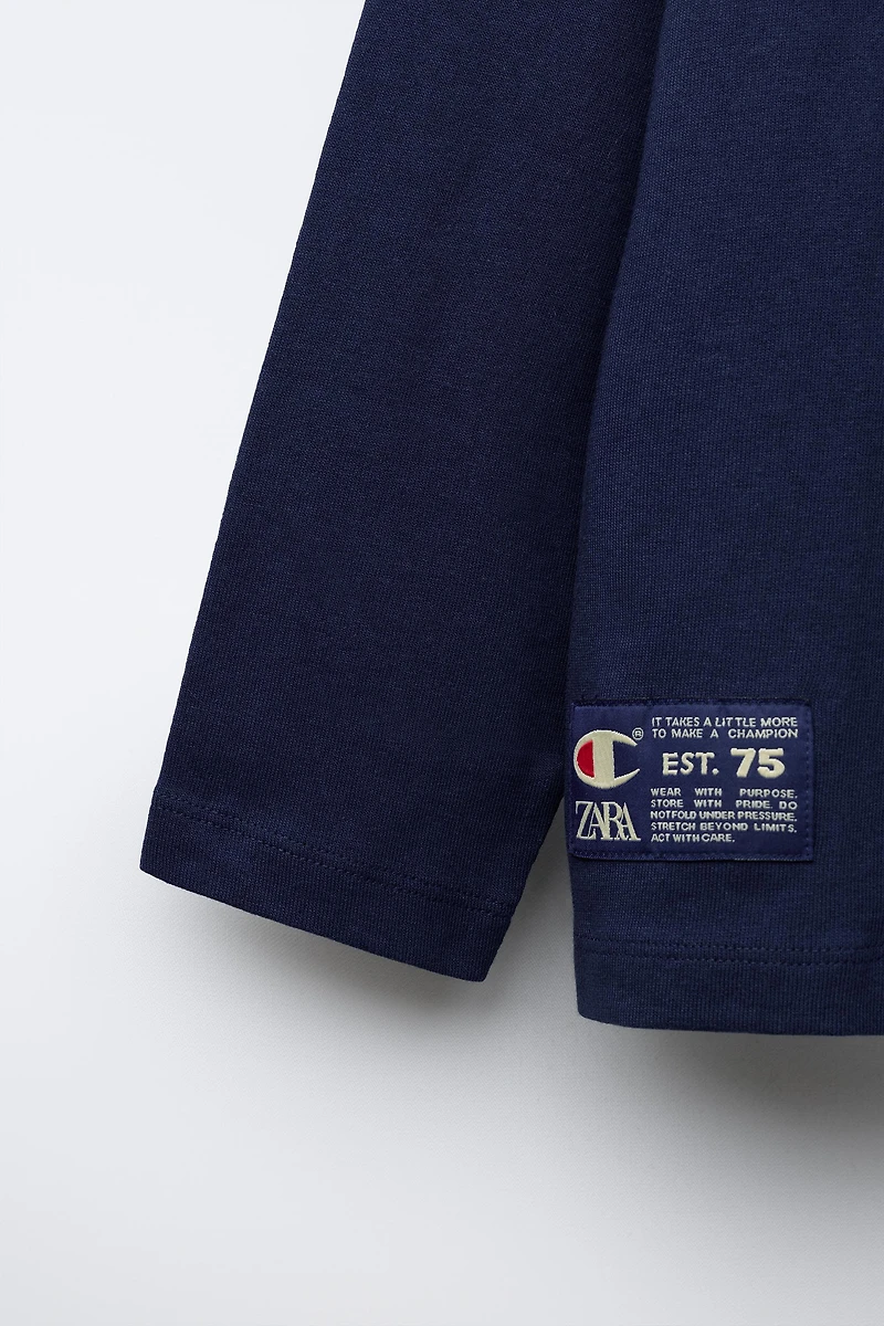 T-SHIRT IMPRIMÉ CROCODILE CHAMPION ® X ZARA